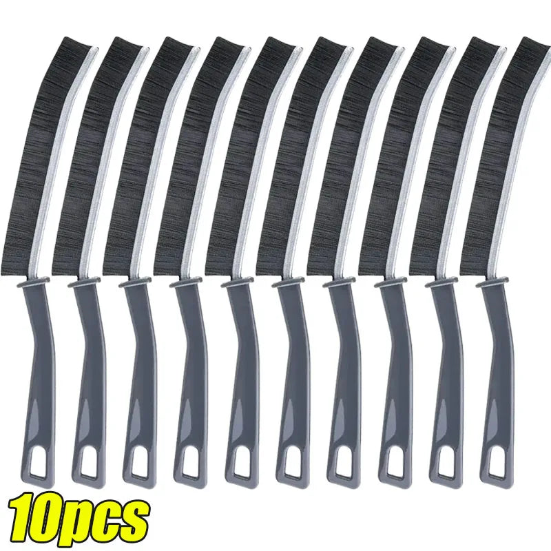 Bathroom Kitchen Gap Cleaning Brush Durable Grout Hard Bristle Long Handle Cleaner Brush for Tile Gaps Window Frames Door Track