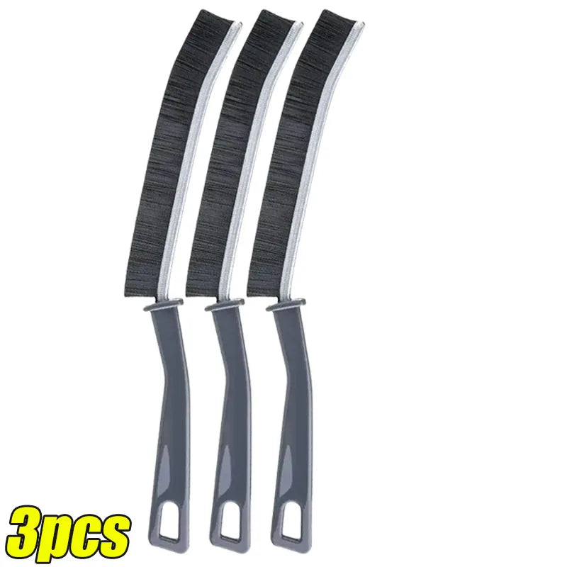 Bathroom Kitchen Gap Cleaning Brush Durable Grout Hard Bristle Long Handle Cleaner Brush for Tile Gaps Window Frames Door Track